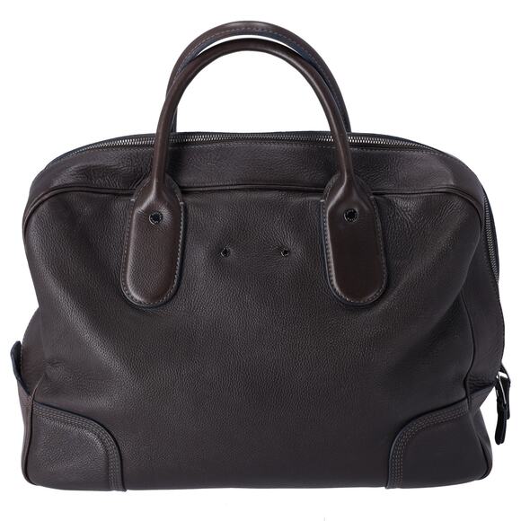 Louis Vuitton Soft Briefcase Cuir Siwa Business Bag M95778 Dark Brown Leather - Picture 3 of 9